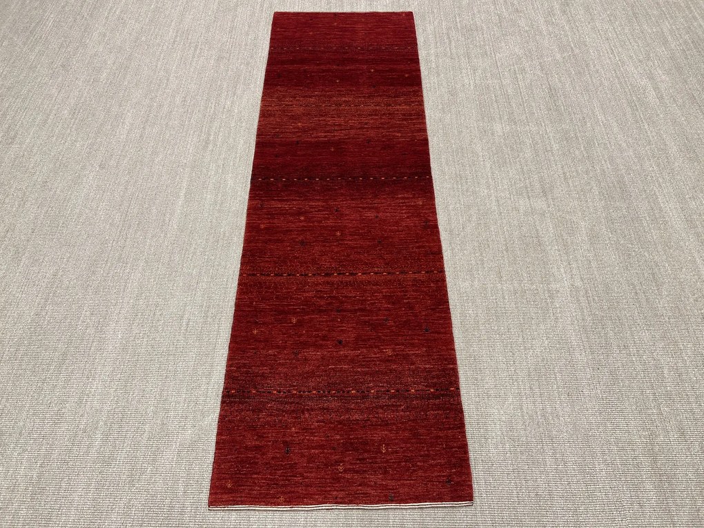Loribaft Tappeto persiano 90x290 Rosso (Iran) Annodato A Mano