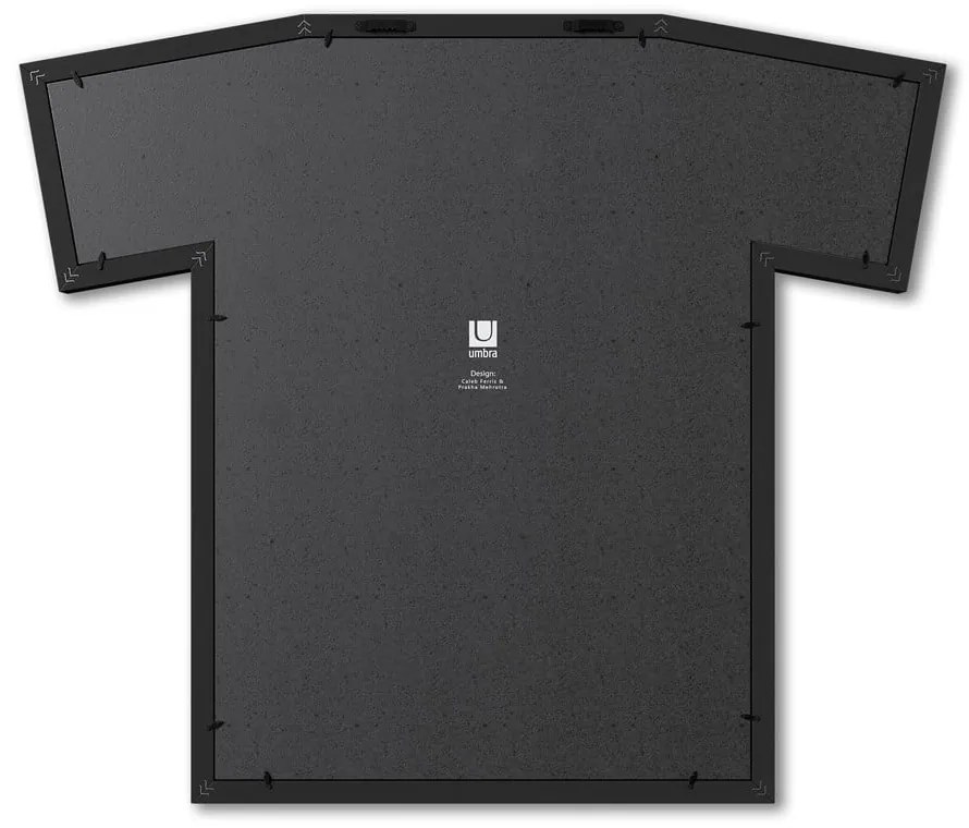 Cornice da parete in plastica nera 62x72 cm T-Frame - Umbra