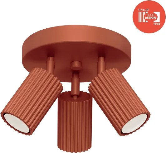 Brilagi - Faretto CRESTO 3xGU10/10W/230V rosso