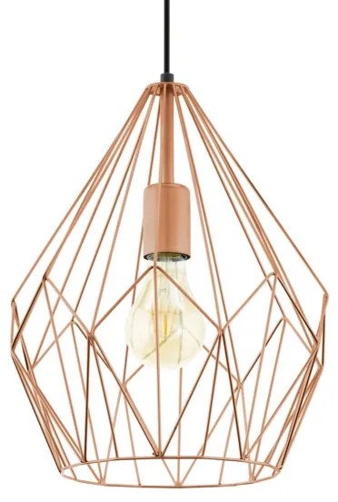 Eglo 49258 - Lampadario CARLTON 1xE27/60W/230V