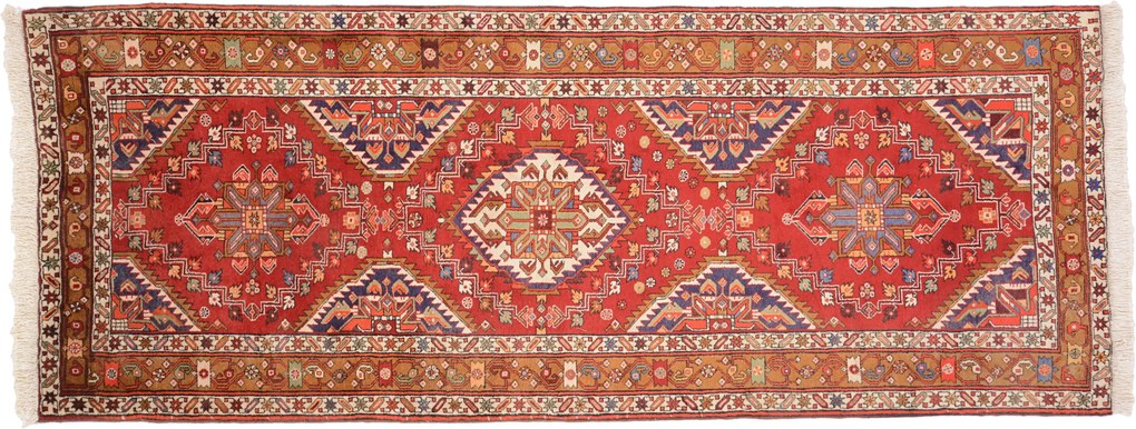 Kazak Tappeto orientale 310x120 (Caucaso) Annodato A Mano