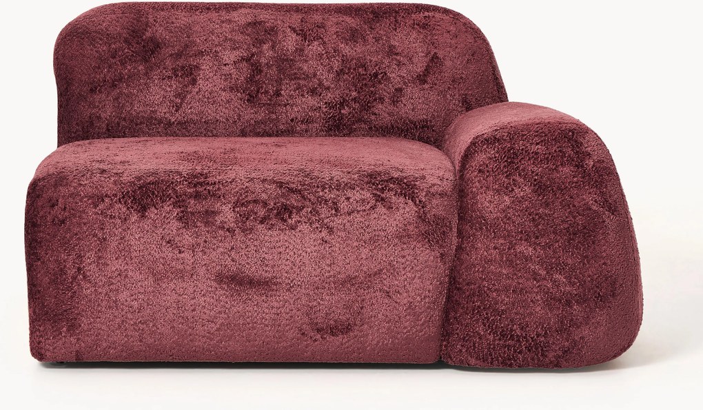 Modulo angolare in teddy-bouclé Wolke