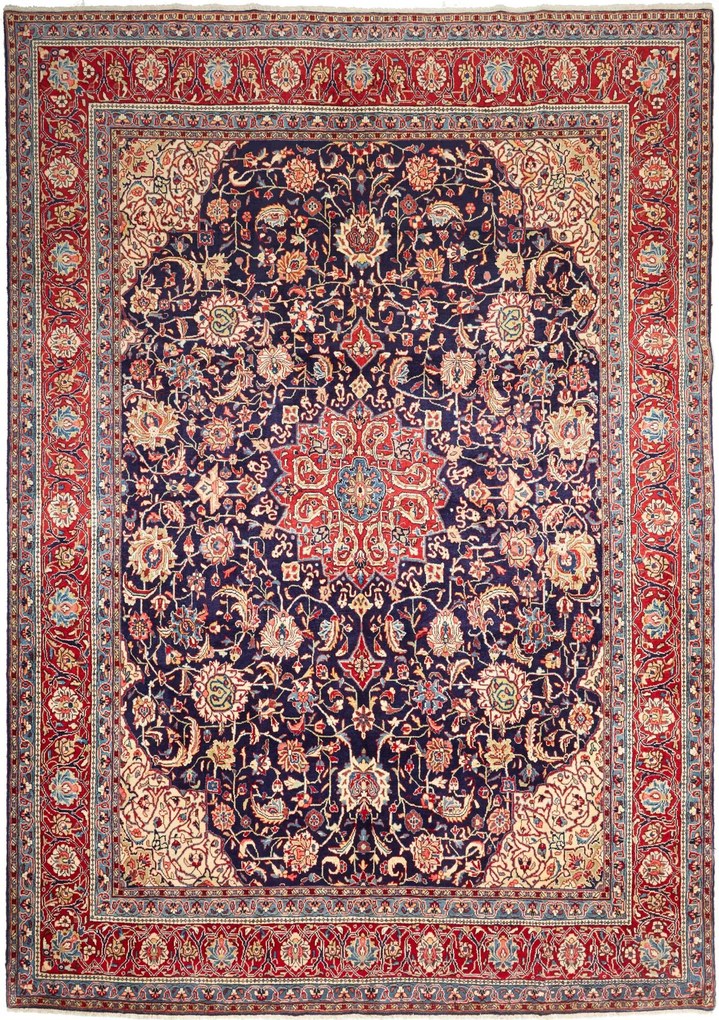 Sarouk Tappeto persiano 250x340 Blu (Iran) Annodato A Mano