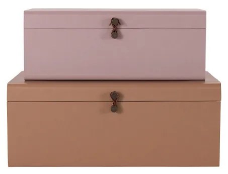 House Doctor - Metallo Immagazzinamento Beige/Rosa House Doctor