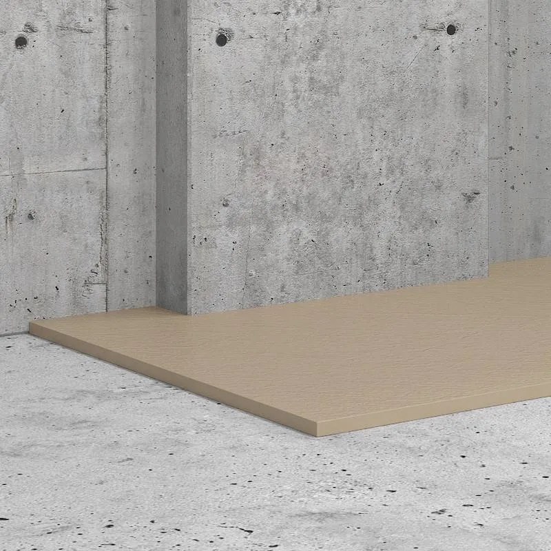 Kamalu - piatto doccia effetto pietra 80x180 grey beige tortora | kam-cp100