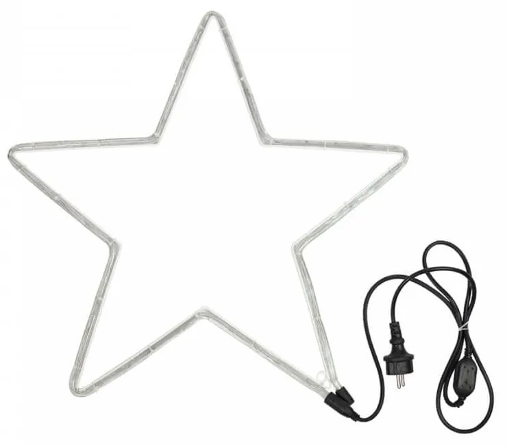 Stella Natalizia LED, 56x56cm, IP44 Colore Bianco Freddo 8000 - 12000 °K
