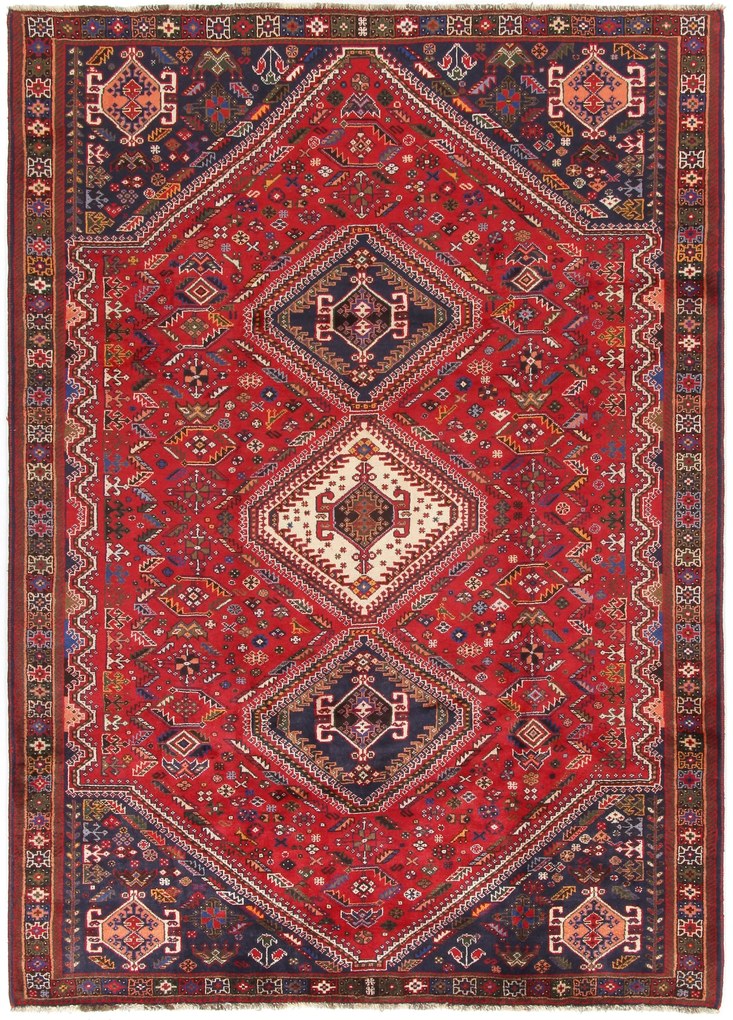 Gashghai Tappeto 280 x 200 (Iran) Annodato A Mano