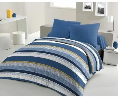 Set di copripiumino HOME LINGE PASSION Azzurro 240 x 260 cm