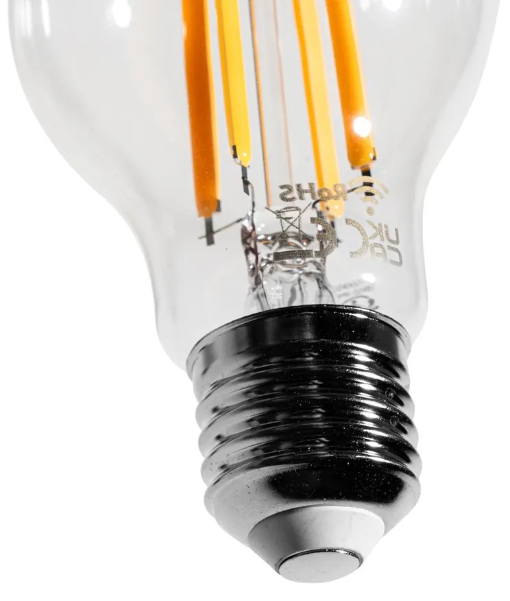 Set van 5 Smart E27 dimbaar in Kelvin LED lampen A60 helder 7W 806 lm 1800-3000K
