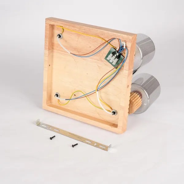 Brilagi - Faretto HYGGE 4xE14/15W/230V legno/fumé