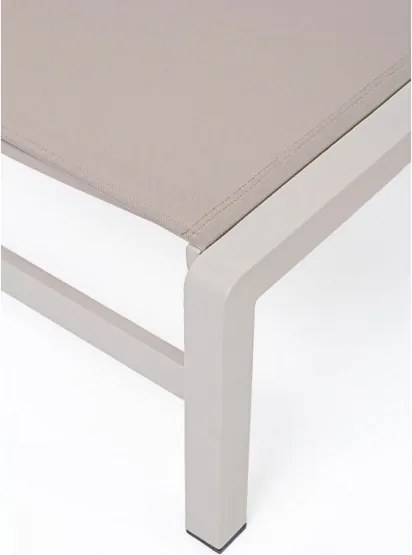 Lettino In Alluminio Impilabile Con Ruote Konnor Rastin Bizzotto