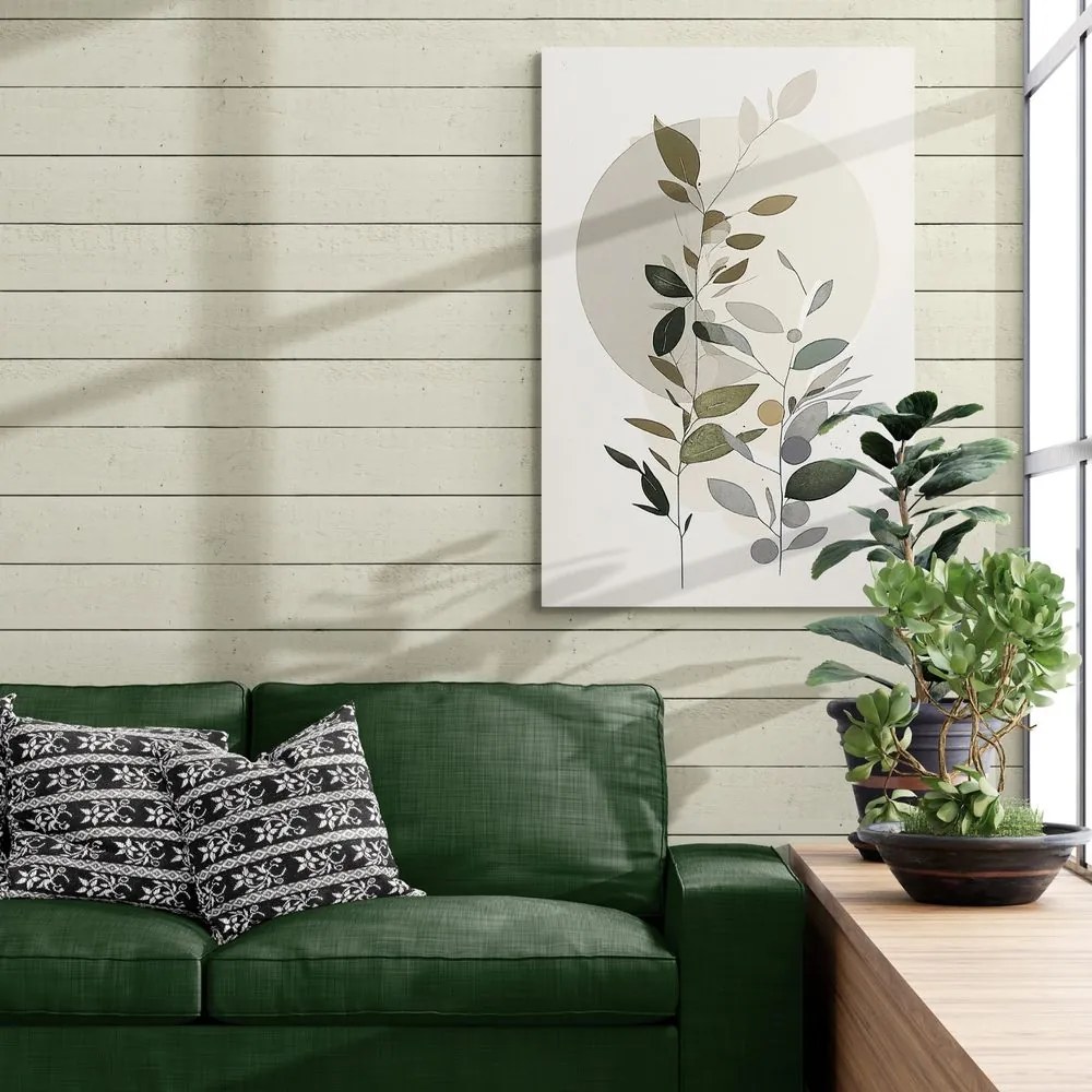 Quadro su tela – Piantine minimaliste in stile boho