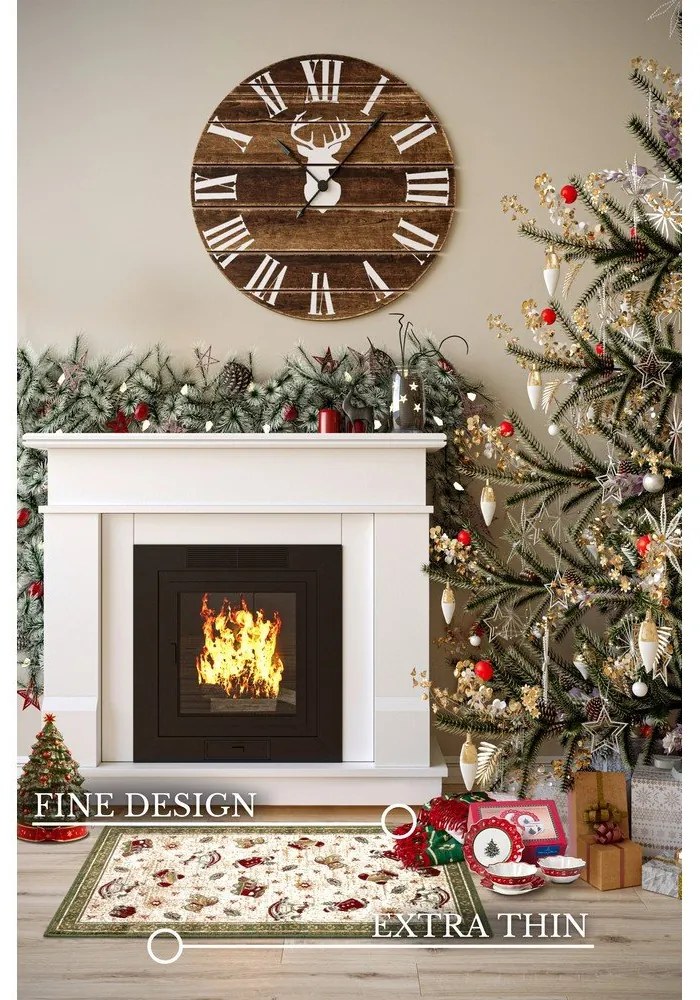 Tappeto verde natalizio in cotone 50x80 cm Toy's Delight Green Christmas - Villeroy&amp;Boch