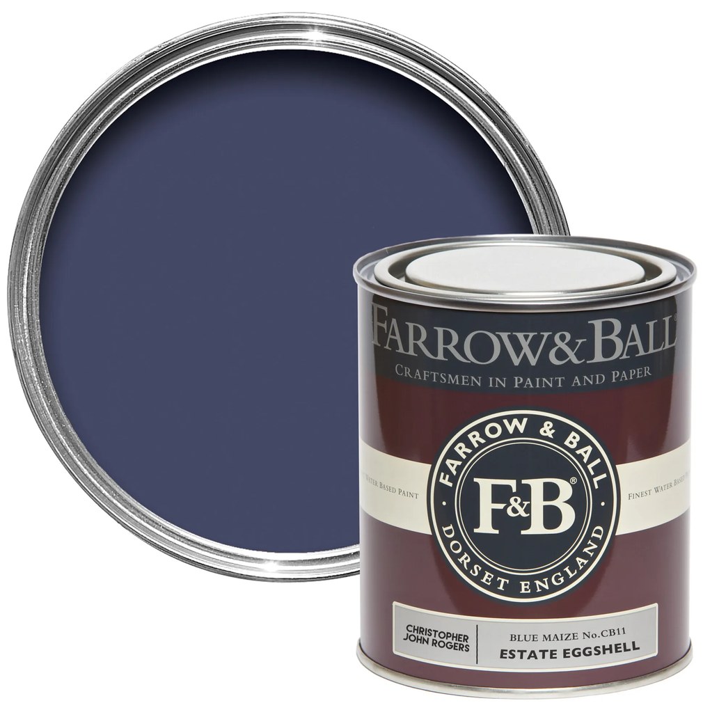 Farrow & Ball Estate Eggshell - Blue Maize CB11 - 0,75l