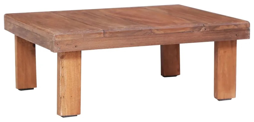 Tavolino Da Salotto 60x45x23 Cm İn Legno Massello Di Mogano /