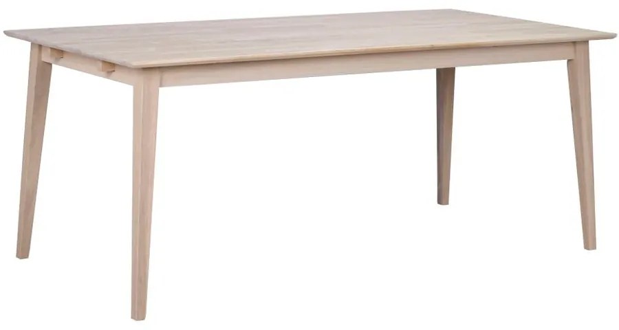 Tavolo da pranzo in rovere laccato opaco , 180 x 90 cm Filippa - Rowico