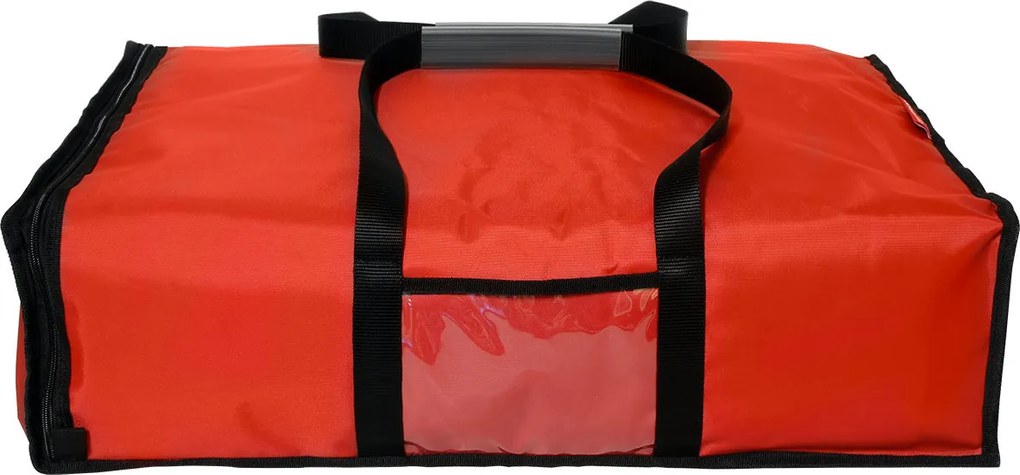 Borsa Termica Porta Pizze da Asporto 1/2 Mezzo Metro 3 o 4 Cartoni Safemi Express 4 Rossa...
