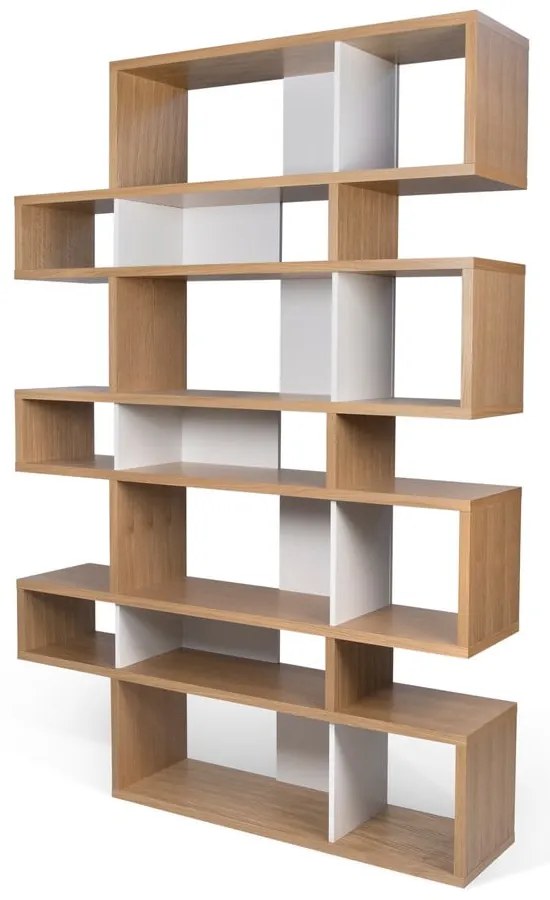 Libreria marrone chiaro , 220 x 34 cm London - TemaHome