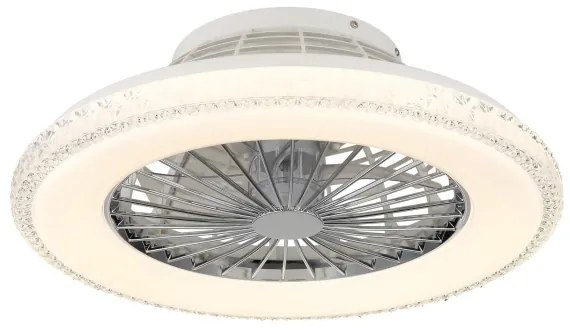 Globo 03654 - Ventilatore da soffitto dimmerabile a LED CORUSSO LED/40W/230V 3000-6500K + +TC