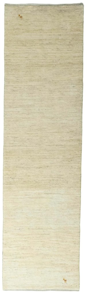 Gabbeh Tappeto persiano 80x300 Beige (Iran) Annodato A Mano