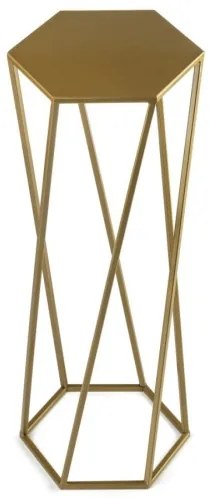 Portafiori 70x24 cm oro