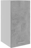 Mobile Pensile Grigio Cemento 29,5x31x60cm in Legno Multistratocod mxl 94733