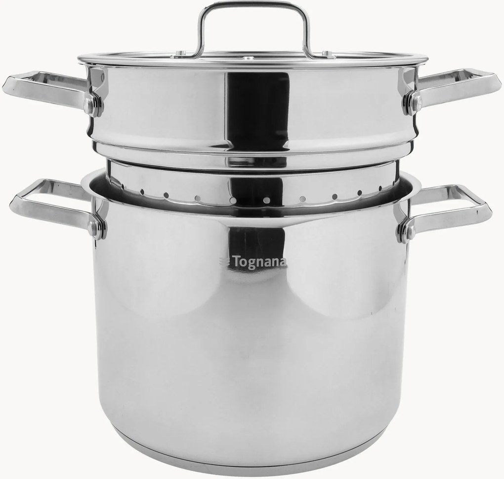 Set di 3 pentole per spaghetti Grancucina Iconiqa
