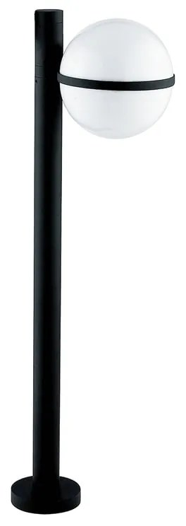 Lampione da giardino, Orbit H 100 cm, nero 800 LUMEN, IP44 INTEC