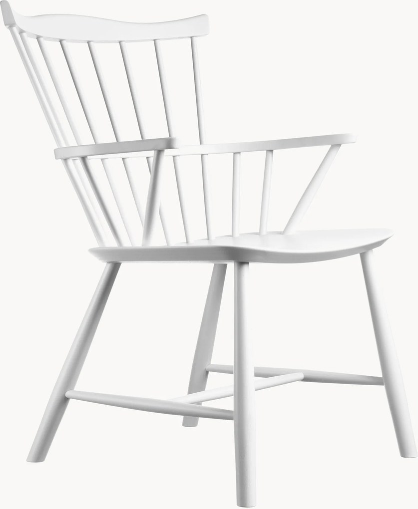 Sedia da pranzo in legno di faggio fatta a mano J52B