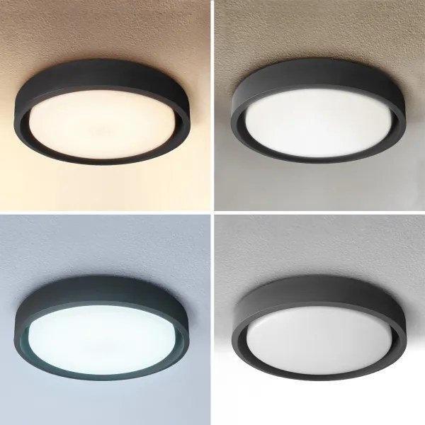 Brilagi - lampada dimmerabile a LED MATTEO LED/60W/230V 3000-6500K Ø 51,5 cm nera + telecomando