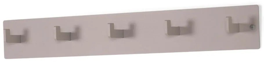 Attaccapanni da parete grigio tortora in metallo 70 cm Leatherman – Spinder Design