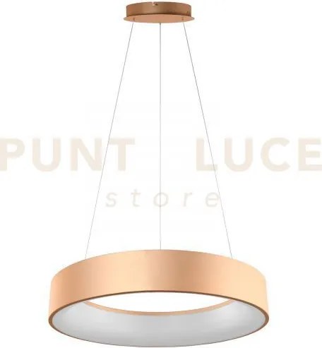 Lampadario a sospensione led noah oro 60w 8000lm cct 3000k 4000k 65...