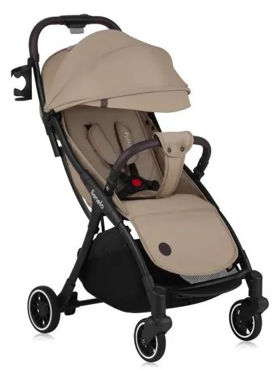 Lionelo - Passeggino sportivo JULIE ONE Beige sabbia