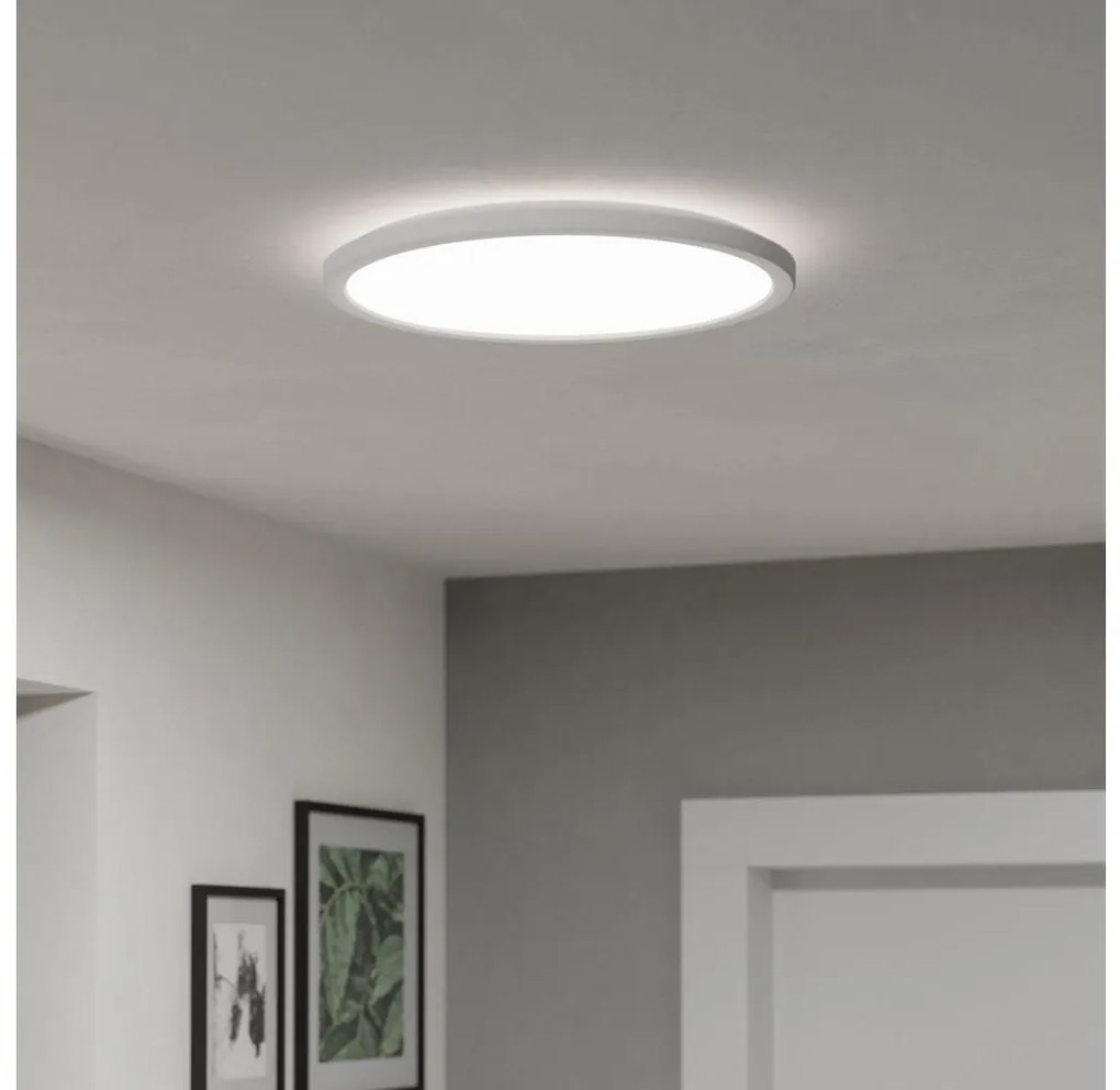 Eglo 901458 - Lampada LED dimmerabile da esterno ROVITO-R 18,5W/230V diametro 38,9cm IP44 bianco +RC