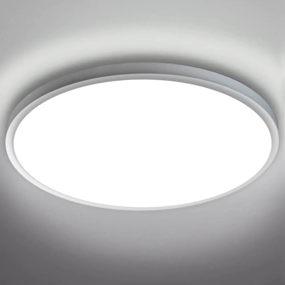 Plafoniera LED 48W - 105lm/W - UGR19 - Ø50cm Colore Bianco Naturale 4.000K