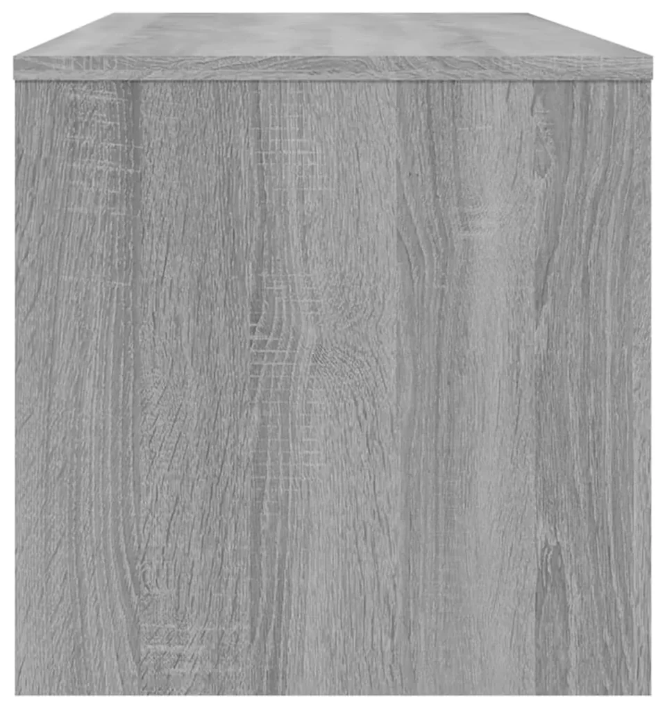 Mobile porta tv grigio sonoma 100x40x40 cm in legno multistrato