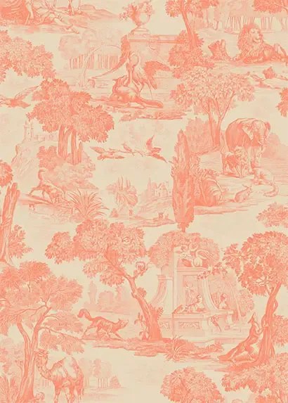 Tapete Versailles von Cole & Son - Coral