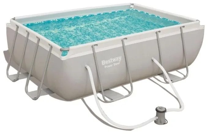 Piscina Steel Rettangolare Filtro 1C 282X196 h 84 Bestway BW56629
