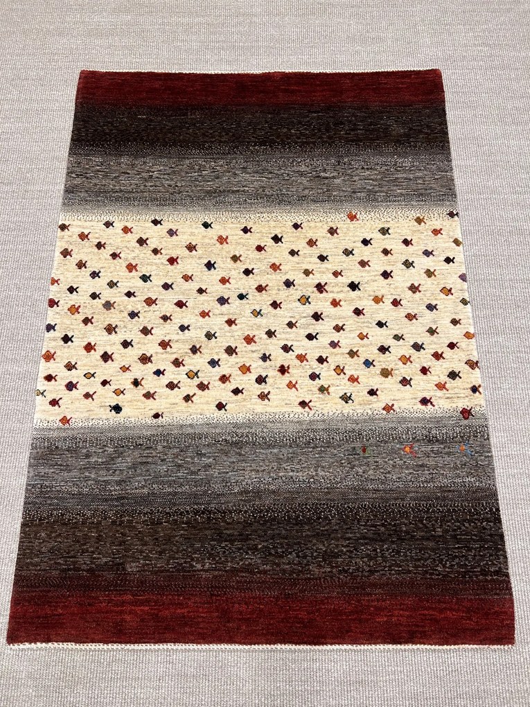 Loribaft Tappeto persiano 180x130 Beige (Iran) Annodato A Mano