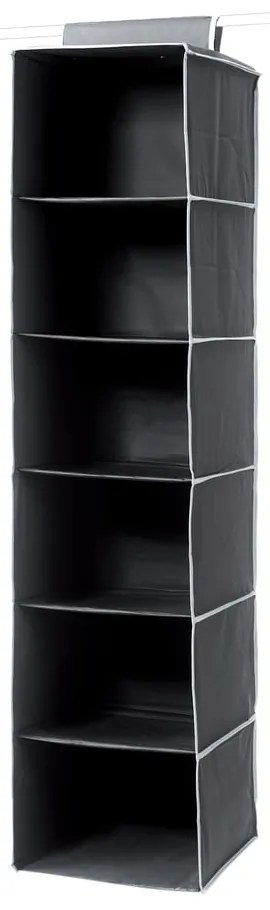 Organizzatore pensile nero con 6 scomparti Indumenti So Urban - Compactor