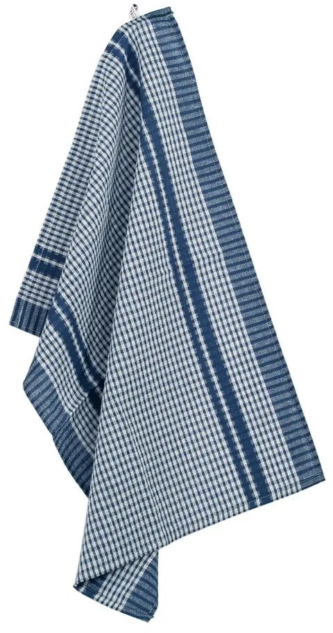 Set di 6 strofinacci in cotone blu Waffle, 50 x 70 cm - Tiseco Home Studio