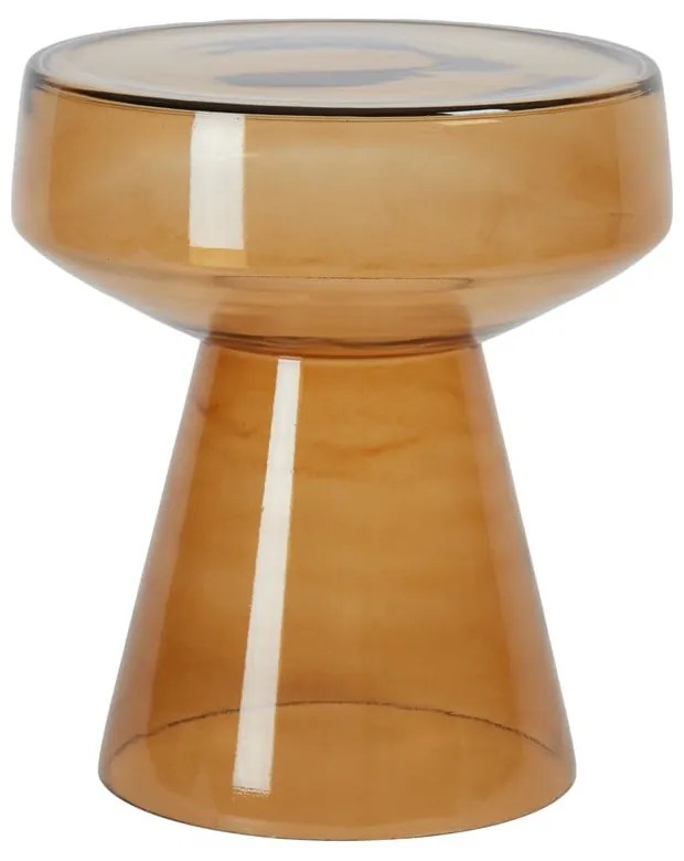 Tavolino rotondo in vetro ø 37 cm Dakwa - Light &amp; Living