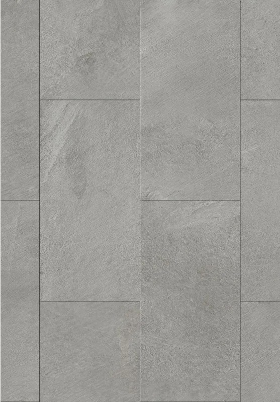 Mexen Grey Leaf pannelli vinilici 610 x 305 mm LVT Dryback 2,5 mm, supporto PVC, 4 V-Fuga, Ardesia - F1463-0610-305-255-4V1-01