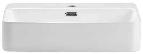 COMAD TRUST 2 WHITE (E-6282) - Lavabo da appoggio TRUST 55x38 cm bianco lucido