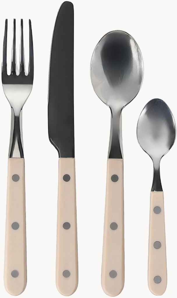 Set di 16 posate in acciaio inossidabile Sierra, 4 persone