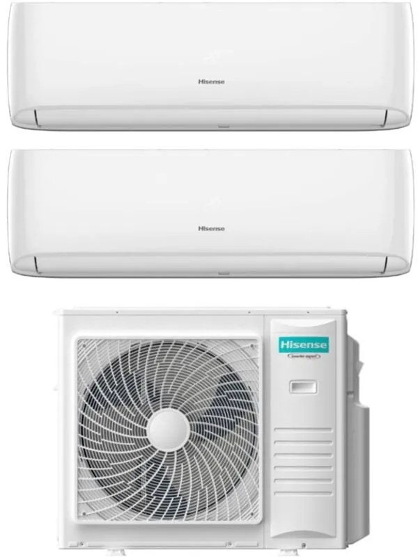 Condizionatore Dual Split Hisense Hi-Comfort 18+18 con 5AMW105U4RQC R-32 Wi-Fi Integrato