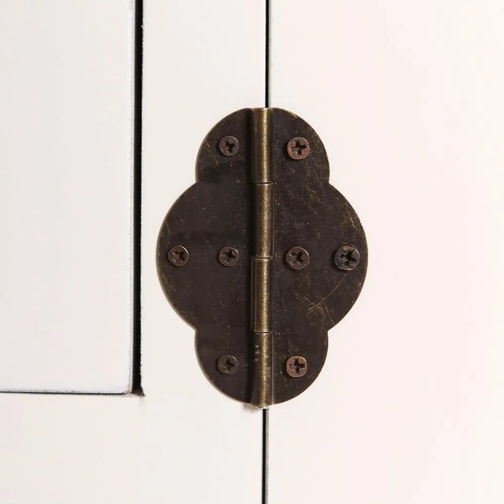 Cassettiera bassa bianca 130x50,5 cm Oriente - Ixia