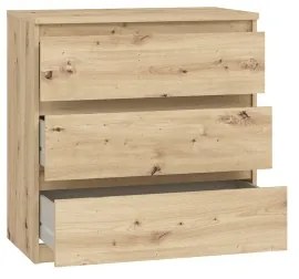 Cassettiera MAO in rovere artisan