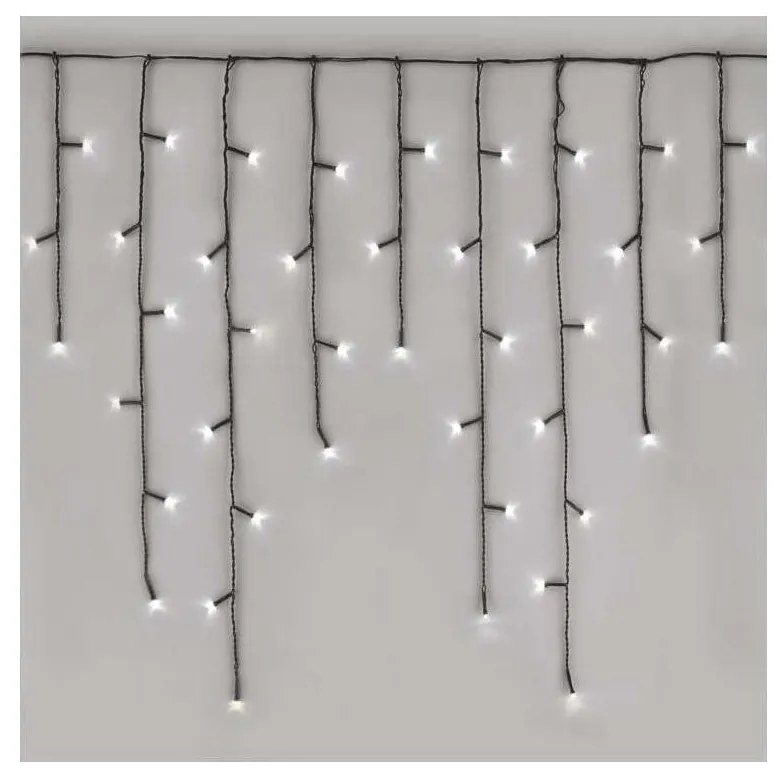 Catena LED natalizia da esterno 600xLED/8 modalità 15m IP44 bianco freddo