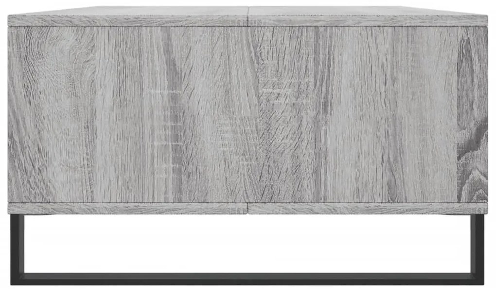 Tavolino da Salotto Grigio Sonoma 104x60x35cm Legno Multistrato